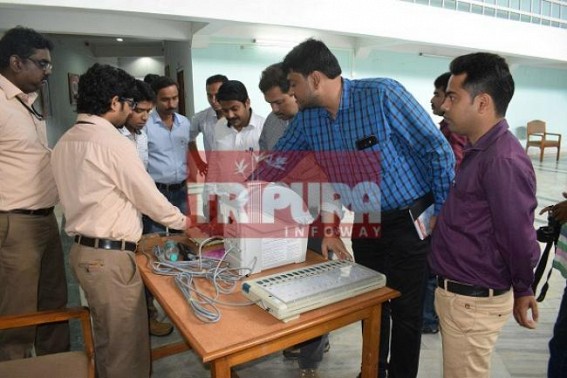 Training on VVPAT machines begins Training on VVPAT machines begins